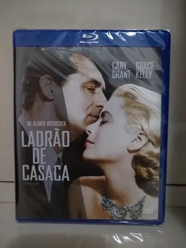Blu Ray Ladrão De Casaca - Novo Lacrado - Alfred Hitchcock !