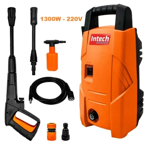 Lavadora De Alta Pressão Intech Machine Califórnia de 1300w Com 1450psi De Pressão Máxima