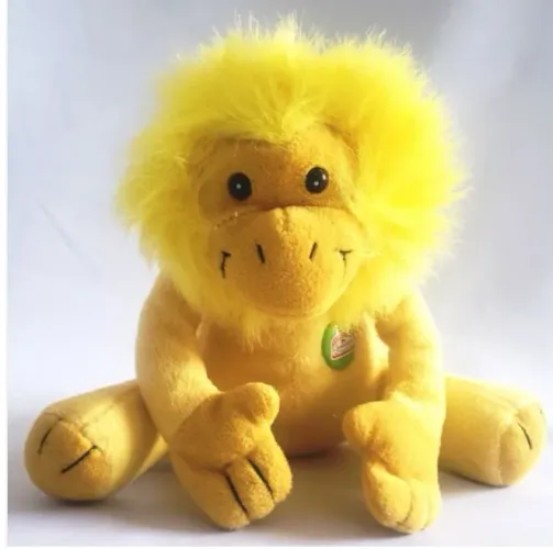 Brinquedo Mico Leão dourado coleção antiga Guaraná Antártica 