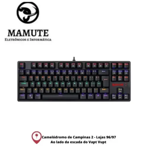 Teclado Mecânico Redragon Daksa Rainbow