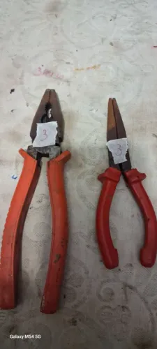 Alicate de pressão - 2 peças,precisa de lubrificação 