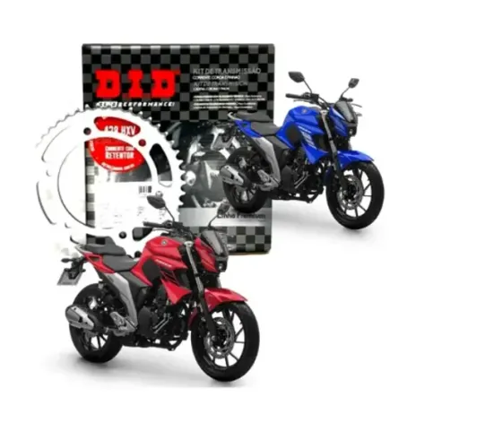 Kit Transmissão ( Relação) FZ25 2018 pra frente