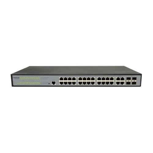 Switch Intelbras 28 Portas Gigabit - SG 2404 MR L2+