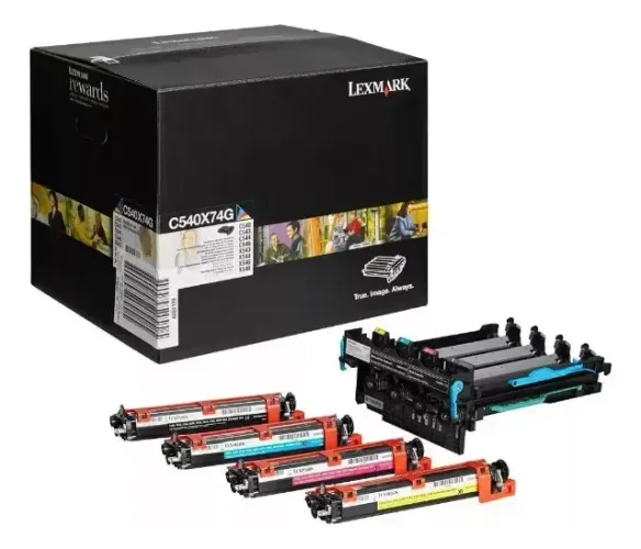 C540x74g Unidade De Imagem Lexmark Colorida  C/x540/544 Original