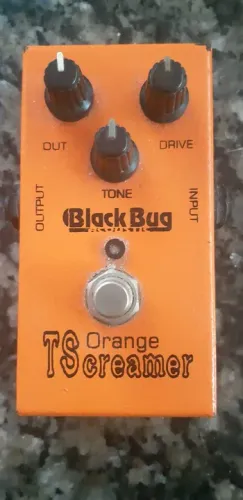 Pedal black bug orange ts-creamer - Só para quem conhece som de verdade!