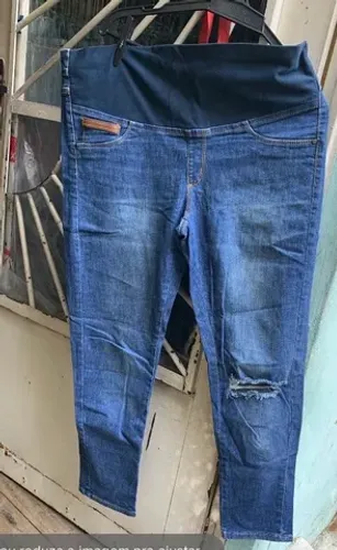 calça jeans e social gestante tamanho 44 e m