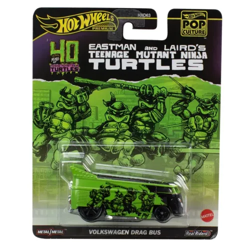 VW Kombi Hot wheels premium tartaruga ninja