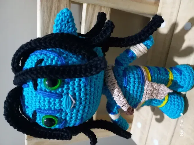 Avatar Amigurumi - Boneco confeccionado à mão