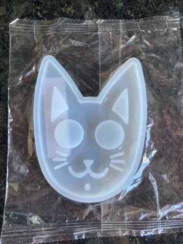 Molde de Silicone para Resina - Gato