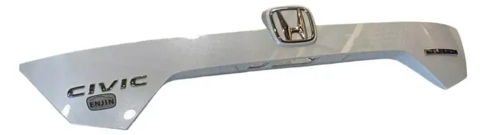 Aplique Tampa Traseira Branco Perola Honda Civic G10 1.5 *52
