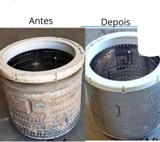 Limpeza e higienização de máquinas de lavar roupas