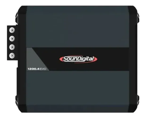 Amplificador Soundigital Sd1200.4 Evo 4.0 Brigde 2 Ohms