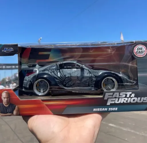 Miniatura Velozes e Furiosos Nissan 350Z