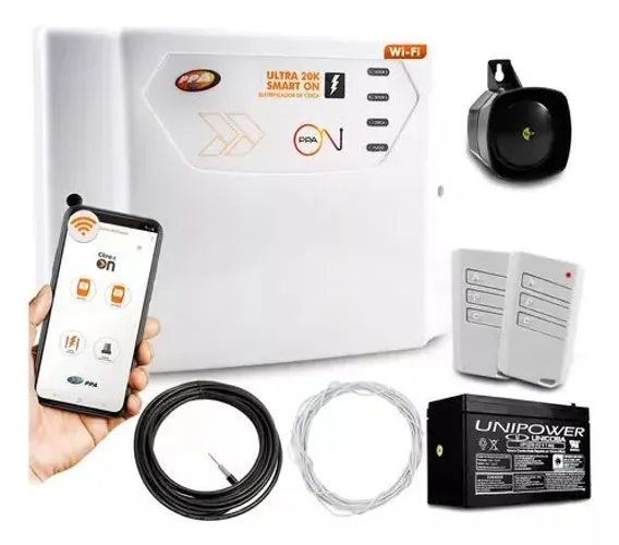 Kit Alarme Residencial Ultra 20K Smart On - Segurança Completa