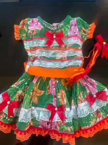 Vestido Infantil Festa Junina