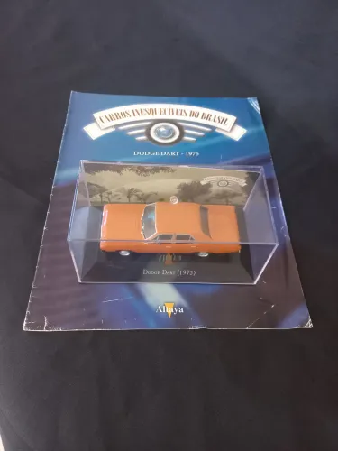 Miniatura Dodge Dart 1975 - Carro Inesquecível do Brasil - Altaya
