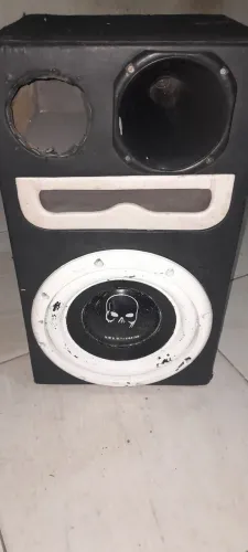 Cx de som automotiva grave pioneer  12 e corneta 