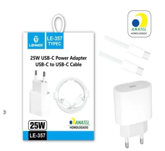 Carregador turbo 25w para iphone