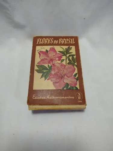 Flores do Brasil - Jogo de Cartas Antigo e Raro