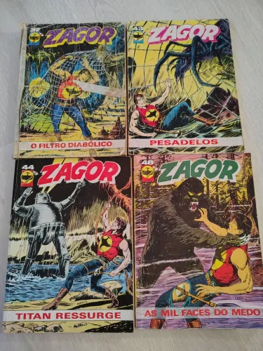 Gibis Zagor, editora Record, venda avulsa