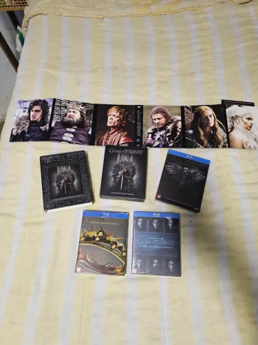Coleção Game of Thrones blu ray