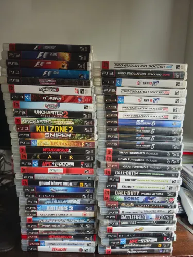 Coleção de Jogos para Playstation 3 - Vários Valores