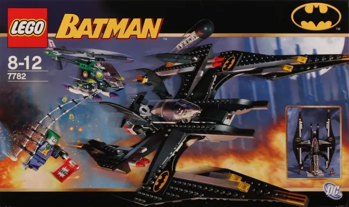 The joke's aerial assault - Lego batman 7782