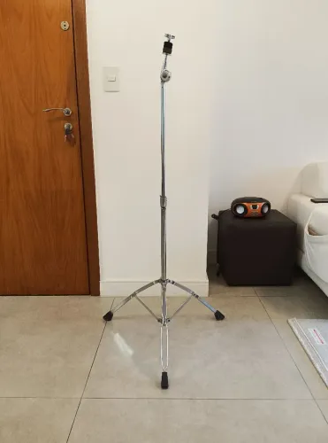 ## Estante de pratos reta para bateria Mapex, totalmente funcional, original e completa!!!