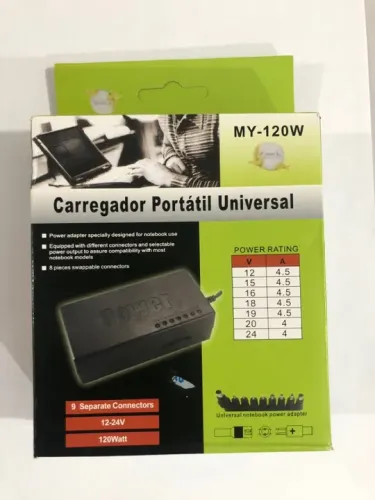 Fonte Carregador Universal Notebook Laptop