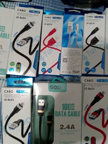 Cabo USB iPhone - Rápido e Duravel