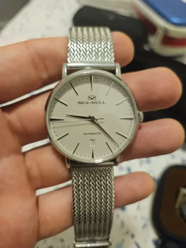 Relógio Seagull Raro Automático 40mm Bauhaus máquina st18 (eta 2892, sellita sw330