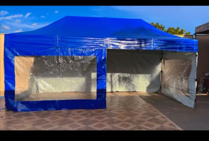 Promoção tenda sanfonada