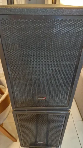 Par de caixas ativa e passiva Thunder Light CXA800