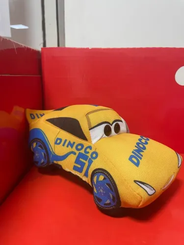 Pelúcia Carro Dinoco 51/ Fabulous Ligthing Rusteze MC Queen - Disney Pixar Cars