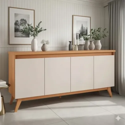 PROMOÇÃO Buffet Flip Mel/Off White