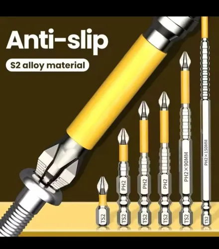 Antiderrapante ph2 cabeça de chave magnética cruz chave de fenda