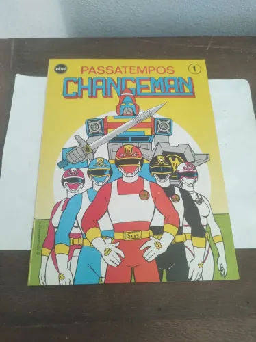 Revista de atividades Changeman antiga