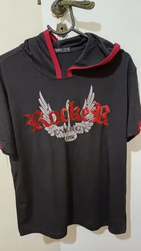 Camiseta Infantil Rocker Energy tam G