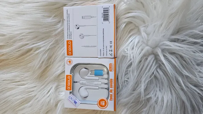 Fone de ouvido para iPhone - ?'GOLD