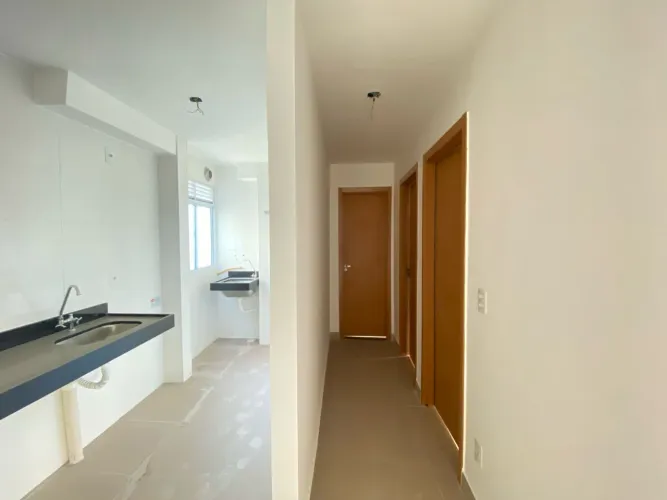 Lindo 2 quartos novo no Cedro Rosa na Rua Campo Grande-Ac Financiamento 4º andar