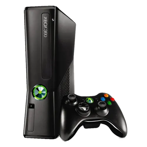 Xbox 360 slem com dois controles um original 