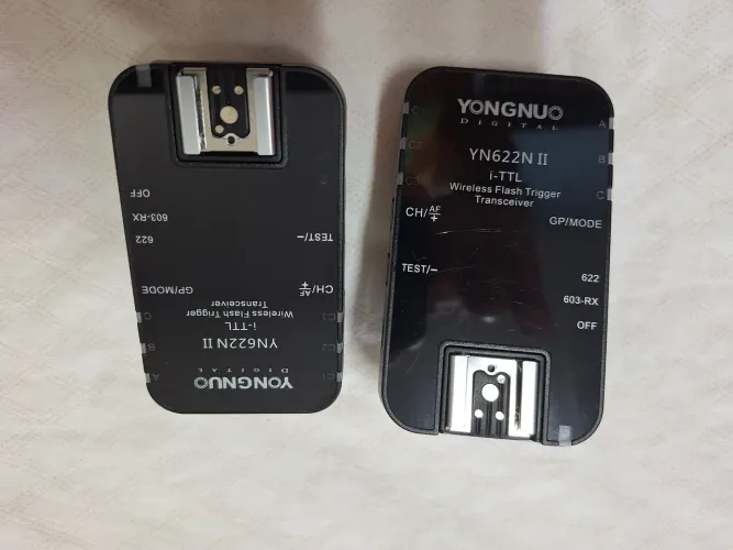 Rádio Flash i-TTL Yongnuo YN 622N II para Nikon