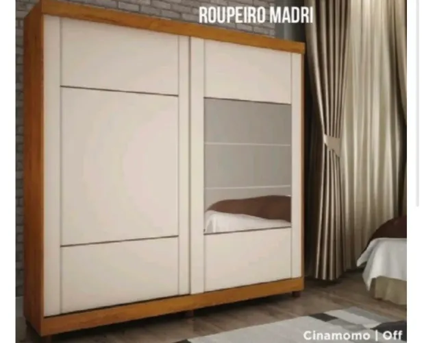 Guarda-Roupa Madri - Elegância e Organização para Seu Quarto!