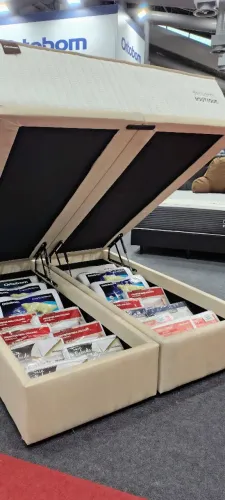 Base Box Baú Ortobom com amplo espaço interno