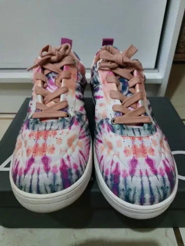 Tênis Arezzo Tie Dye Multicolorido - Tamanho 39