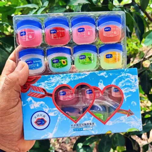 Kit Lip Balm Hidratante Bálsamo Labial 8 unidades