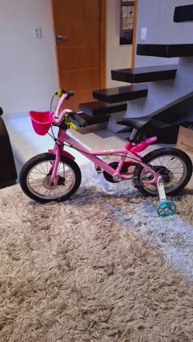 Bicicleta Infantil Aro 16 Unicórnio Btwin