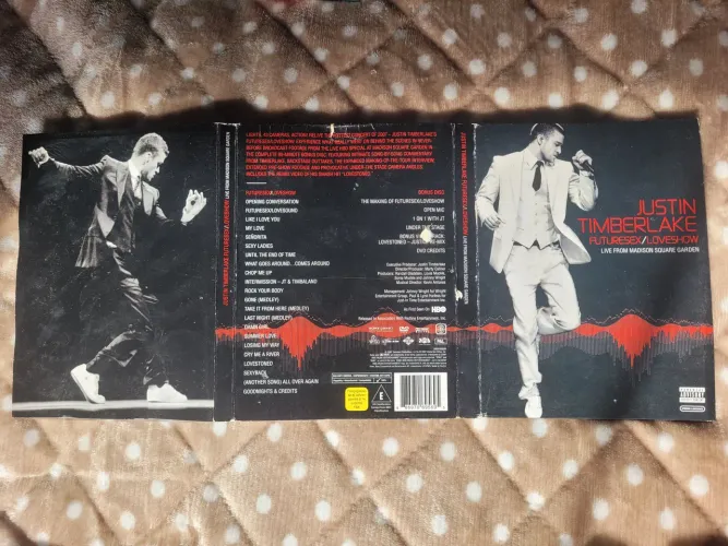 DVD duplo Justin Timberlake coleção