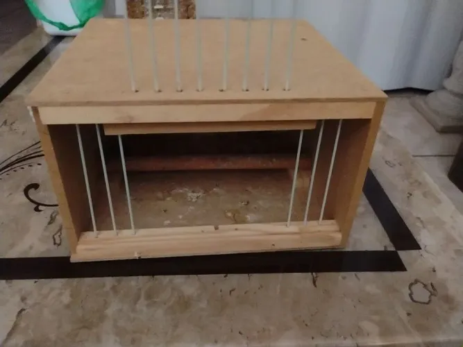 Gaiola transporte pássaros pequeno porte