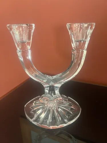 Castiçal em cristal